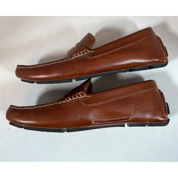 Cole Haan \'Howland\' Leather Penny Loafer  Mens 9B Brown Driving Moccasin Amazon.com | Cole Haan Men main image 4